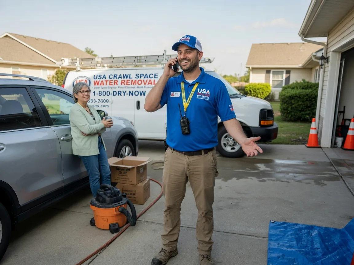 Crawl Space Water Removal Somerville, TX FAQs